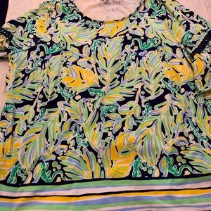 Crown and ivy bell sleeve top